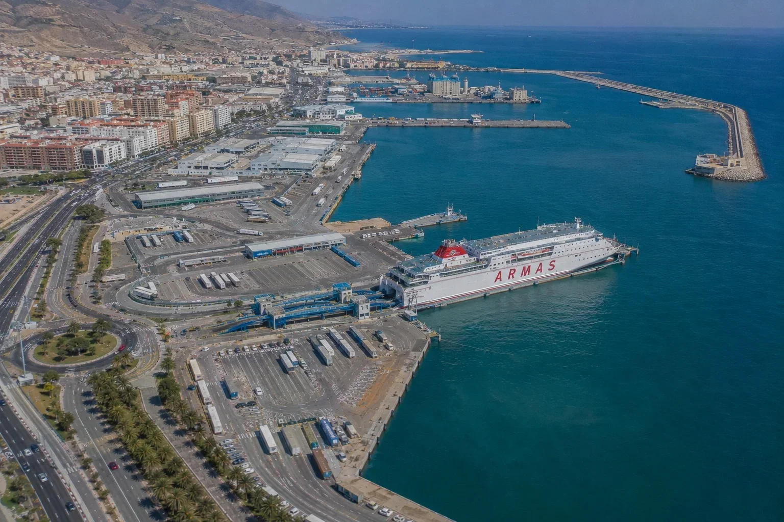 Almería Fährhafen