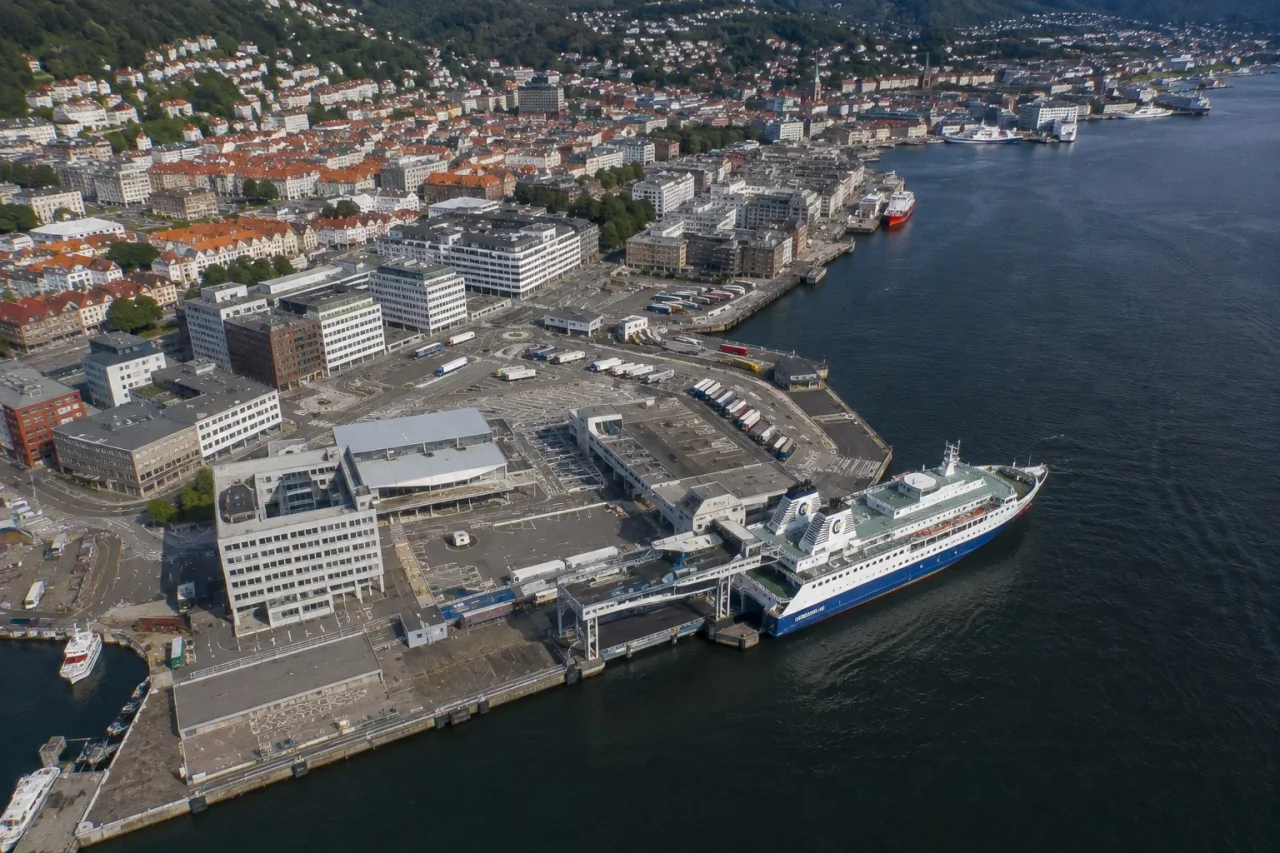 Fährhafen Bergen