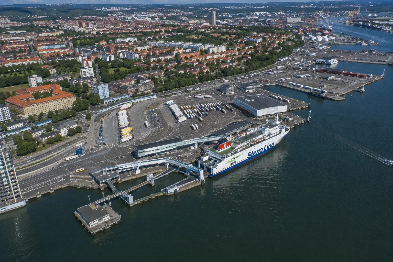 Stena Line Passagierfährterminal in Gothenburg, Schweden