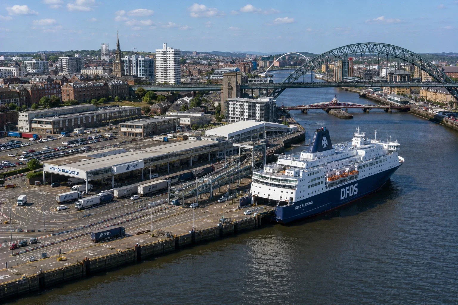Fährhafen Newcastle