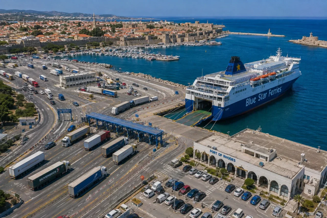 Fährhafen Rhodos