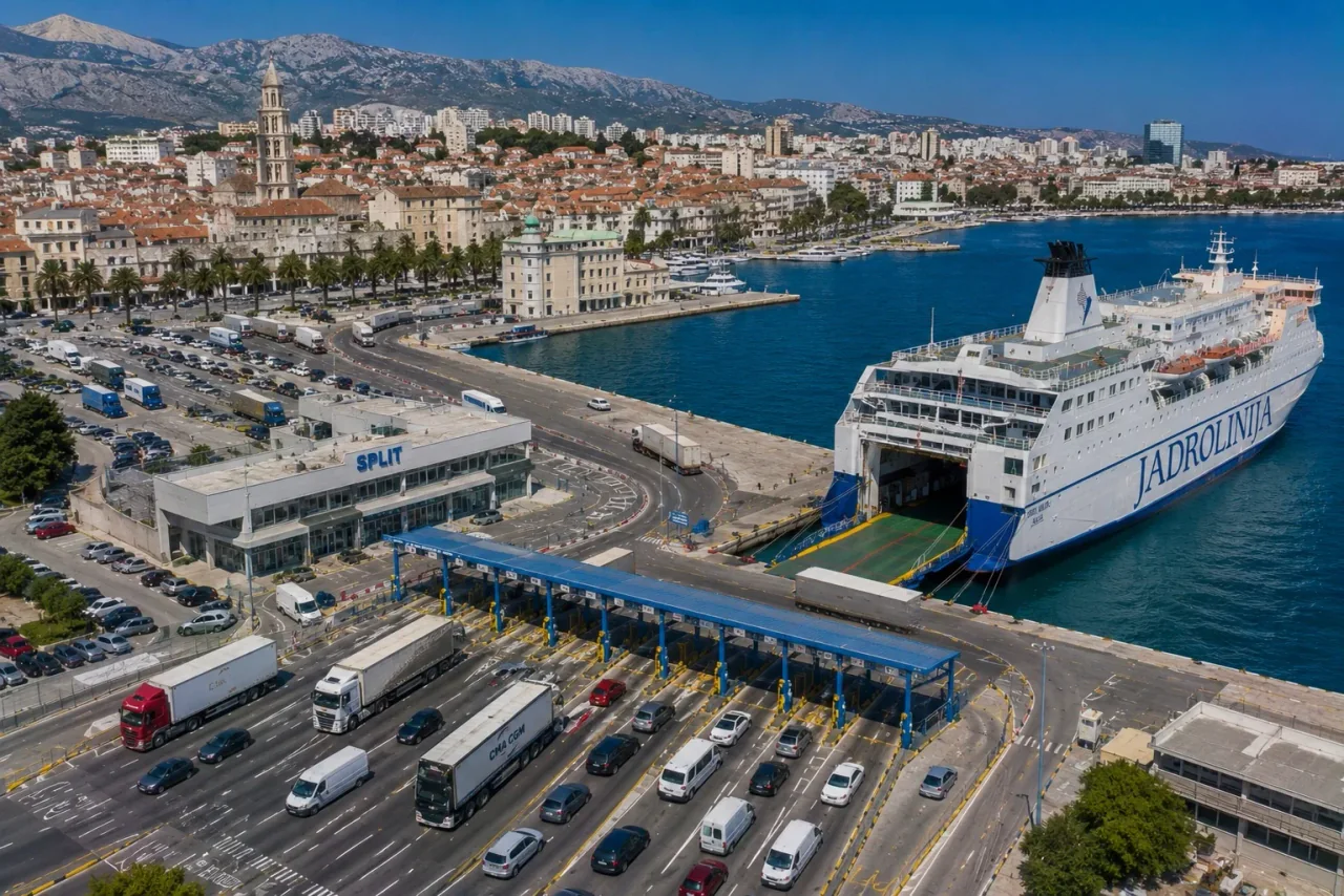 Fährhafen Split